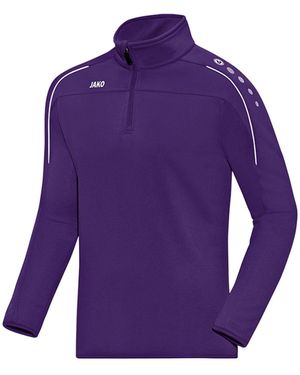 JAKÒ Sweatshirt Classico Ziptop Langarm-Shirts Polyester - Lila