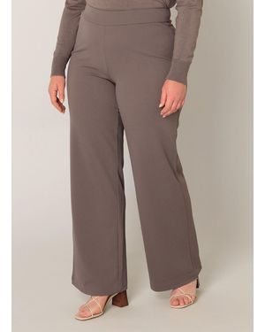 Base Level Curvy Treggings Arah mit elastischem Bund - Braun