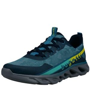 Bugatti Sneaker Runner Sneaker, Freizeitschuh, Slip-On Sneaker Mit Elastiksenkeln - Schwarz