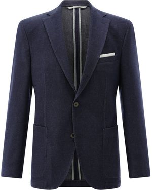 Carl Gross Sakko CG Tellison SV - Blau