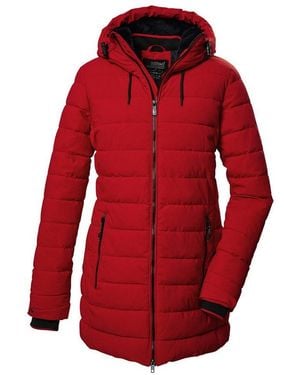 Killtec Funktionsmantel Steppparka Kow 55 Wmn Qltd Prk - Rot