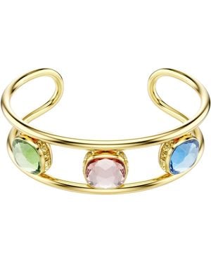 Swarovski Armspange Schmuck Geschenk Chroma Armreif, Mit Kristall - Schwarz