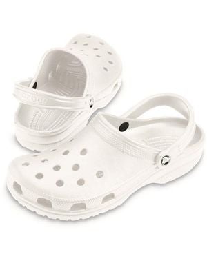 Crocs™ Sandale Classic Clog Weiss Badeschuh - Weiß
