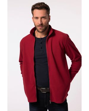 JP1880 Fleecejacke Outdoor Stehkragen Zipp-Pockets - Rot