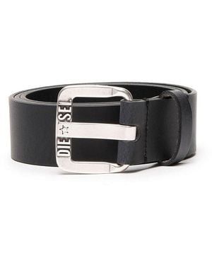 DIESEL Ledergürtel Herren Gürtel Leder B-Star Ii - Schwarz