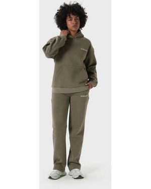 Tom Barron Freizeitanzug Fashion Tracksuit Cangoroo Pocket - Grün