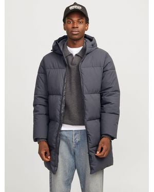 Jack & Jones Steppjacke JORVESTERBRO LONG PUFFER AW24 SN - Grau