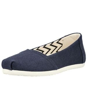 TOMS Ballerinas Textil Ballerina - Blau