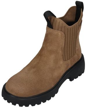 Woden Isabella S Chelseaboots Sugar - Braun