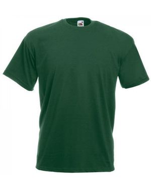 Fruit Of The Loom Rundhalsshirt Valueweight T-Shirt - Grün