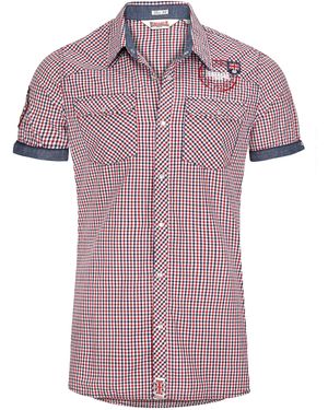 Lonsdale London Kurzarmhemd REIGATE (1-tlg) - Lila