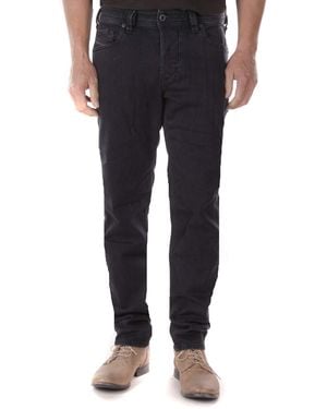 DIESEL Fit- Larkee-Beex RK84N Jeans Hose Regular Tapered - Schwarz