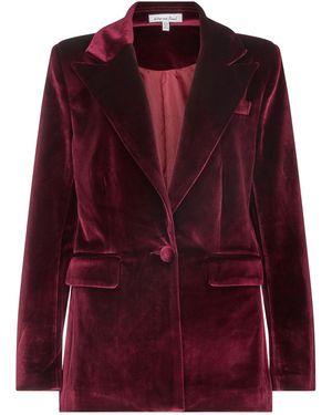 Lily and Lionel Jackenblazer Valerie Tailored Velvet Blazer - Rot