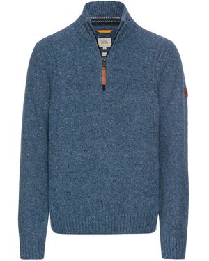 Camel Active Wollpullover - Blau