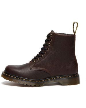 Dr. Martens 1460 Wl Grizzly Ankleboots - Braun