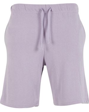 Urban Classics Light Terry Shorts (1-tlg) - Lila