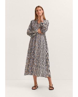 Bugatti Blusenkleid Modern Fit Mit Print - Natur