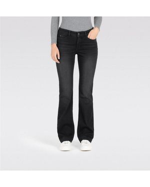M·a·c Bootcut-Jeans Dream-Boot Gerade Geschnitten Mit Leicht Ausgestelltem Bein - Schwarz