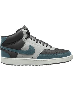 Nike Sportswear COURT VISION MID Sneaker inspiriert vom Design des Nike Air Jordan - Grau