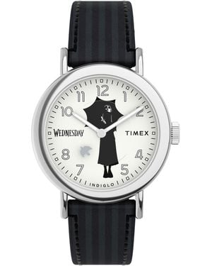 Timex Quarzuhr x Wednesday Weekender, (1-tlg), Quarz-Analoguhr - Grau