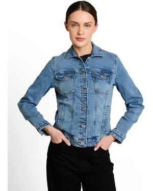 Tom Tailor Jeansjacke mit Stretch - Blau