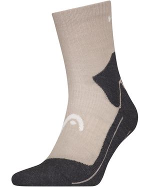 Head Wandersocken HIKING WARM SHORT CREW 1P Zonenpolsterung für zusätzlichen Komfort - Grau