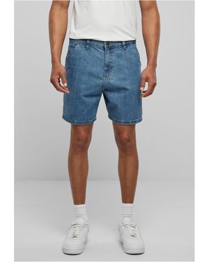 Urban Classics Denim Bermuda Shorts Männer Bermudas - Blau