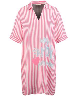 Key Largo Druckkleid WD MORE (1-tlg) - Pink