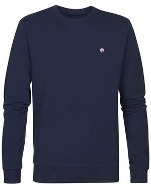 Petrol Industries Sweatshirt – Lässiger Pullover mit Logo - Blau