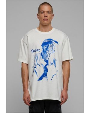 MT Upscale T-Shirt 2Pac Me Against the World Oversize Tee - Grau