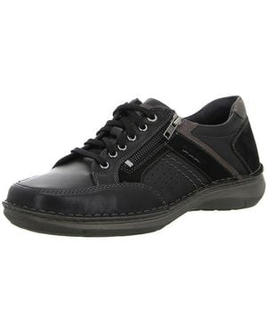 Josef Seibel Halbschuh Schnürschuh - Schwarz