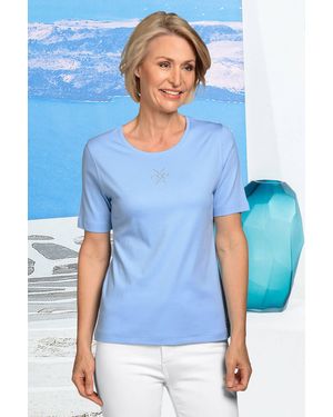 COMPASS T-Shirt - Blau