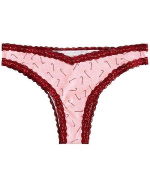 Next Brasilslip Weihnachtlicher Slip, Brazilian (1-St) - Rot