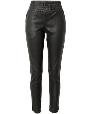 Ibana Cargohose COLETTE (1-tlg) Drapiert/gerafft - Schwarz