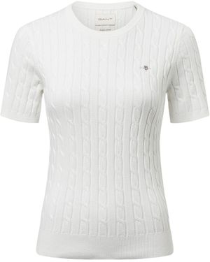 GANT Strickpullover - Weiß