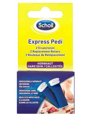 Scholl Hornhautentferner Ersatzrolle Express Pedi, 2-St. - Gelb