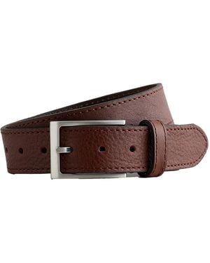 Next Ledergü Premium Gürtel aus italienischem Leder (1-St) - Braun