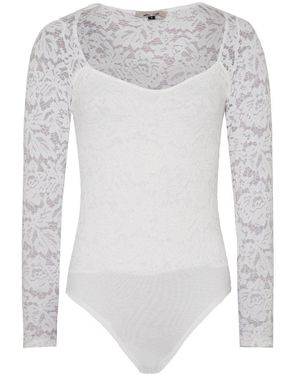 Hangowear Blusenbody - Weiß