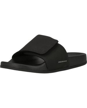 Endurance Posh Badeschuh Aus Atmungsaktivem Material - Schwarz