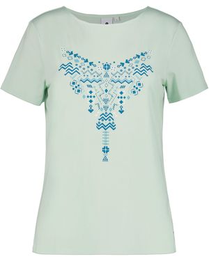 Luhta Outdoorhemd T-shirt HERTTOLA - Blau