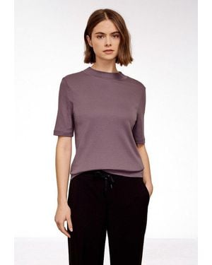 STREET ONE STUDIO Rollkragenshirt Mit Turtleneck - Lila