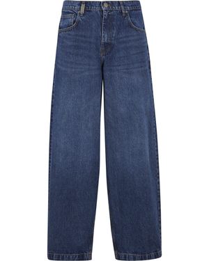 2Y Studios Bequeme Jeans Studios 2Y Eren Basic Wide Baggy - Blau
