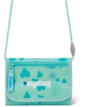 ergobag Geldbörse Brustbeutel (Portemonnaie), Schlaufe zum Umhängen - Blau