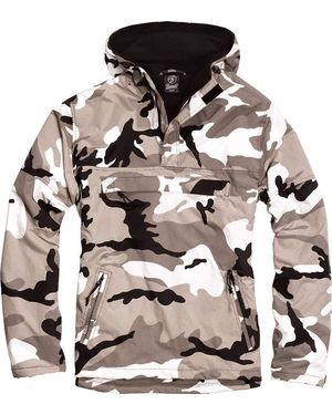 BRANDIT Outdoorjacke Windbreaker Jacke Atmungsaktiv wasserabweisend - Grau