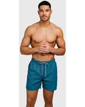 Brunotti Badeshorts Hester Swim Shorts Mit Funktionellen Taschen, Schnelltrocknend - Blau