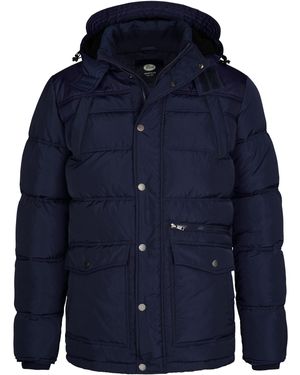 Petrol Industries Winterjacke Gefütterte Jacke Michelo - Blau