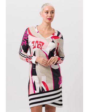 Tuzzi Jerseykleid in dezent sportlicher Optik - Weiß