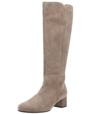 Gabor Stiefel Veloursleder Stiefel - Braun