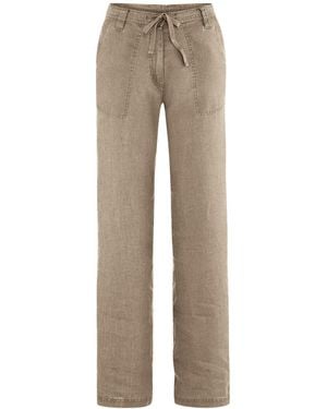 HempAge Leinenhose DH512 100% Hanf Sommerhose - Grau