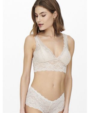 ONLY Spitzentop ONLCHLOE LACE BRA NOOS ACC - Natur